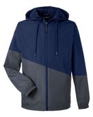 Core365 Unisex Techno Lite Colorblock Windbreaker CE710