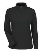 Devon & Jones Women's Crownlux Performance Windsor Welded Quarter-Zip Pullover DG410W