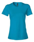 Gildan Softstyle Women's Lightweight T-Shirt 880 CARIBBEAN BLUE Primary