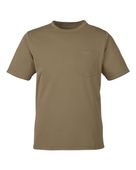 Harriton Unisex Charge Snag And Soil Protect T-Shirt M118 COYOTE BROWN Primary