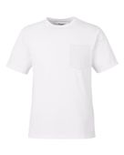 Harriton Unisex Charge Snag And Soil Protect T-Shirt M118 WHITE Primary
