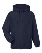 Harriton Unisex Flex Twill Hooded Jacket M73