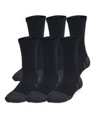 Under Armour Performance Tech Kids' 6-Pack Crew Socks 1387056