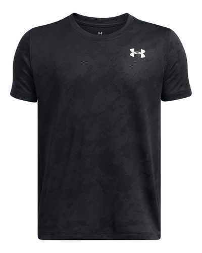 Under Armour Tech Vent Jacquard Boys' Short Sleeve Shirt 1390019. Printing is available for this item.