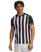 Under Armour Challenger Team Stripe Men's Jersey 1390112 001 - BLACK/WHITE Primary