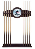 Holland Miami Marlins Solid Wood Cue Rack