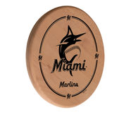 Holland Miami Marlins Laser Engraved Solid Wood Sign