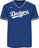 Nike MLB Vapor V-Neck Jersey Los Angeles Dodgers 03Q5
