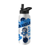 Logo Brands North Carolina 34Oz Native Quencher Bottle 185-S34qb-63 North Carolina Tar Heels