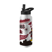 Logo Brands South Carolina 34Oz Native Quencher Bottle 208-S34qb-63 South Carolina Gamecocks