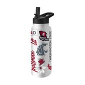 Logo Brands Washington State 34Oz Native Quencher Bottle 238-S34qb-63 Washington State Cougars