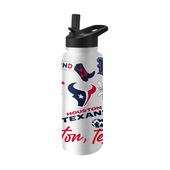 Logo Brands Houston Texans 34Oz Native Quencher Bottle 613-S34qb-63 Houston Texans