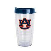 Logo Brands Auburn 16Oz Flipside Dbl Wall Clear Tumbler 110-Pd16ct-34 Auburn Tigers