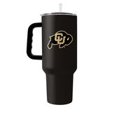 Logo Brands Colorado 40Oz Flipside Powder Coat Tumbler 126-S40pt-34 Colorado Buffaloes