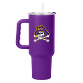Logo Brands East Carolina 40Oz Flipside Powder Coat Tumbler 131-S40ptc-34 East Carolina Pirates
