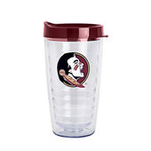 Logo Brands Fl State 16Oz Flipside Dbl Wall Clear Tumbler 136-Pd16ct-34 Florida State Seminoles