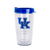 Logo Brands Kentucky 16Oz Flipside Dbl Wall Clear Tumbler 159-Pd16ct-34 Kentucky Wildcats