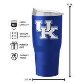 Logo Brands Kentucky 30Oz Flipside Powder Coat Tumbler 159-S30pt-34 Kentucky Wildcats