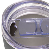 Logo Brands Vanderbilt 20Oz Flipside Powder Coat Tumbler 232-S20pt-34 Vanderbilt Commodores