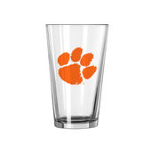 Logo Brands Clemson 16Oz Gameday Pint Glass 123-G16p-1 Clemson Tigers