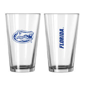 Logo Brands Florida 16Oz Gameday Pint Glass 135-G16p-1 Florida Gators