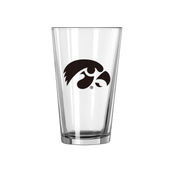 Logo Brands Iowa 16Oz Gameday Pint Glass 155-G16p-1 Iowa Hawkeyes