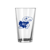 Logo Brands Kansas 16Oz Gameday Pint Glass 157-G16p-1 Kansas Jayhawks
