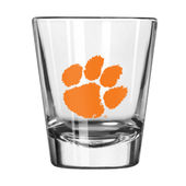 Logo Brands Clemson 2Oz Gameday Shot Glass 123-G2s-1 Clemson Tigers