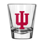 Logo Brands Indiana 2Oz Gameday Shot Glass 153-G2s-1 Indiana Hoosiers