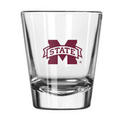 Logo Brands Mississippi State 2Oz Gameday Shot Glass 177-G2s-1 Mississippi State Bulldogs