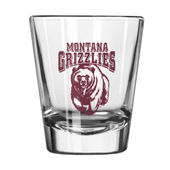 Logo Brands Montana 2Oz Gameday Shot Glass 179-G2s-1 Montana Grizzlies