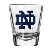 Logo Brands Notre Dame 2Oz Gameday Shot Glass 190-G2s-1 Notre Dame Fighting Irish
