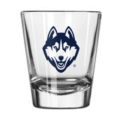 Logo Brands Uconn 2Oz Gameday Shot Glass 226-G2s-1 Connecticut Huskies