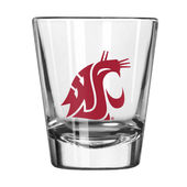 Logo Brands Washington State 2Oz Gameday Shot Glass 238-G2s-1 Washington State Cougars