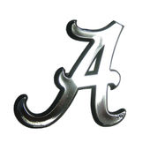 Fan Mats University Of Alabama Molded Chrome Emblem 102-F609 Alabama Crimson Tide