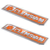 Fan Mats Clemson University Embossed Truck Emblem 2-Pk 123-F130.2 Clemson Tigers