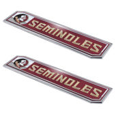 Fan Mats Florida State University Embossed Truck Emblem 2-Pk 136-F130.2 Florida State Seminoles