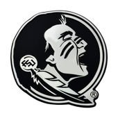 Fan Mats Florida State University Chrome Emblem 136-F600 Florida State Seminoles
