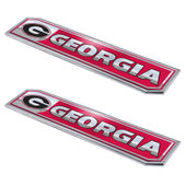 Fan Mats University Of Georgia Embossed Truck Emblem 2-Pk 142-F130.2 Georgia Bulldogs