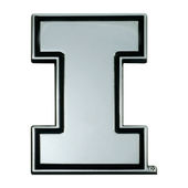 Fan Mats University Of Illinois Chrome Emblem 151-F600 Illinois Fighting Illini