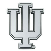Fan Mats Indiana University Chrome Emblem 153-F600 Indiana Hoosiers