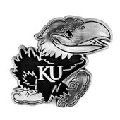 Fan Mats University Of Kansas Molded Chrome Emblem 157-F609 Kansas Jayhawks