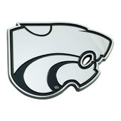 Fan Mats Kansas State University Chrome Emblem 158-F600 Kansas State Wildcats