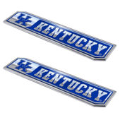 Fan Mats University Of Kentucky Embossed Truck Emblem 2-Pk 159-F130.2 Kentucky Wildcats