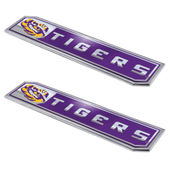 Fan Mats Lsu Embossed Truck Emblem 2-Pk 162-F130.2 Lsu Tigers