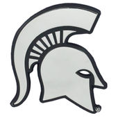 Fan Mats Michigan State University Chrome Emblem 172-F600 Michigan State Spartans
