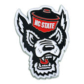 Fan Mats North Carolina State University Color Emblem 186-F601 North Carolina State Wolfpack