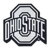 Fan Mats Ohio State University Chrome Emblem 191-F600 Ohio State Buckeyes