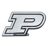 Fan Mats Purdue University Chrome Emblem 201-F600 Purdue Boilermakers