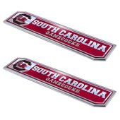 Fan Mats University Of South Carolina Embossed Truck Emblem 2-Pk 208-F130.2 South Carolina Gamecocks